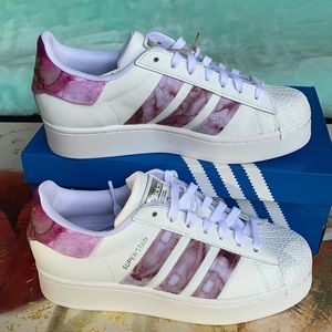 ADIDAS SUPERSTAR BOLD WMNS FTWWHT/CRERED/ULTPUR WM